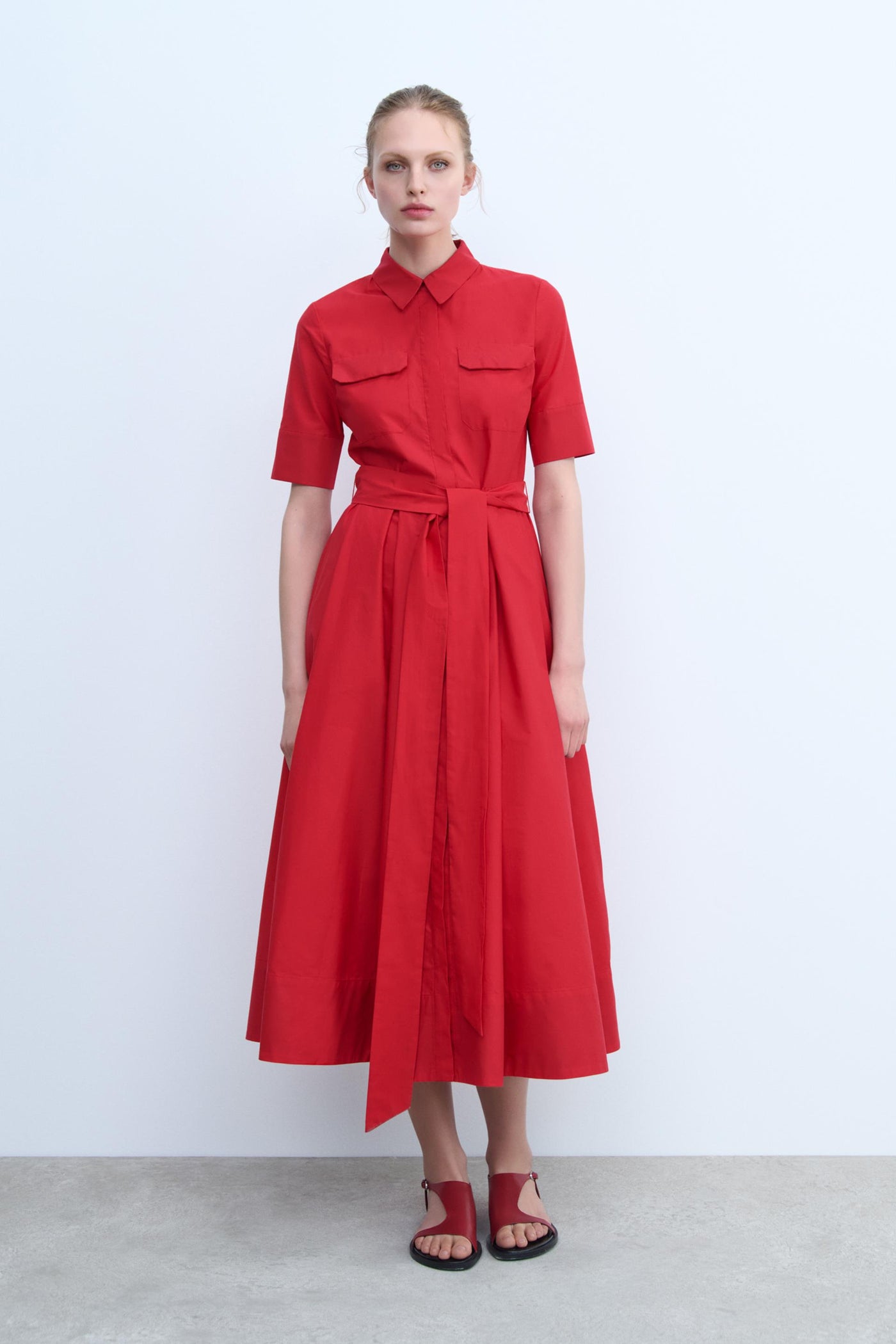 Charlotte Scarlet Dress
