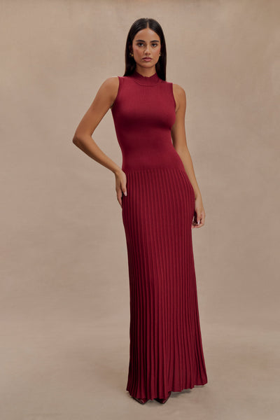 Victoria High Neck Dress