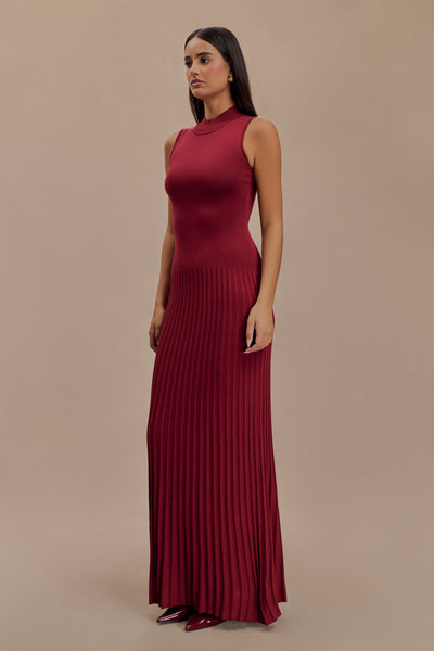 Victoria High Neck Dress