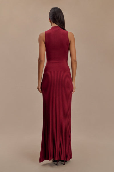 Victoria High Neck Dress