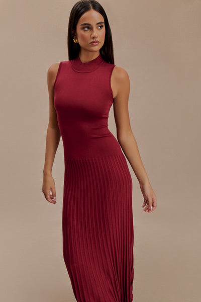 Victoria High Neck Dress