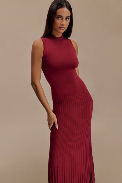 Victoria High Neck Dress