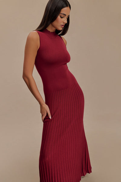 Victoria High Neck Dress