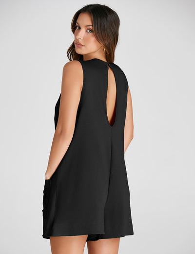 Trendy Women’s Pocket Romper