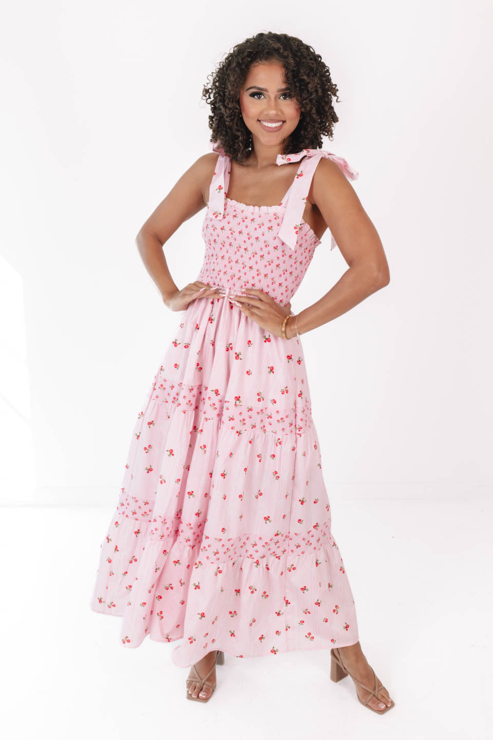 Pretty Pink Blossom Dress