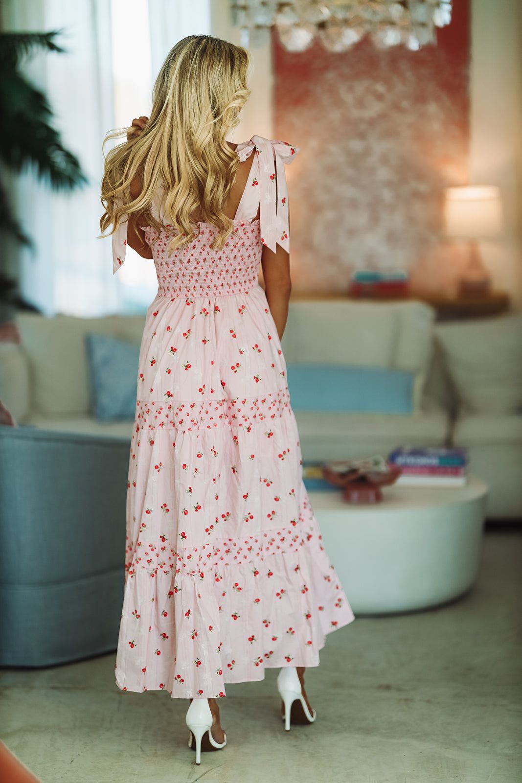 Pretty Pink Blossom Dress