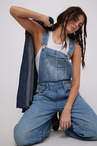 Casual Chic Denim Overall